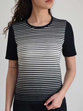 Μπλούζα βαμβακερή ρίγες