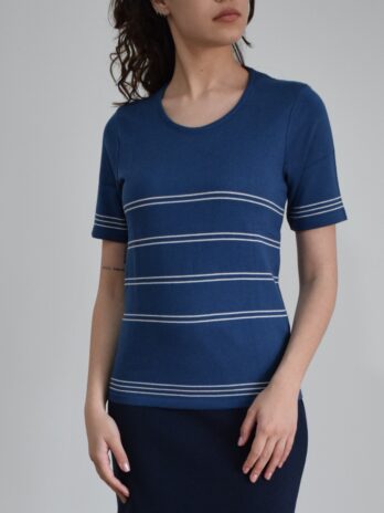 Μπλούζα βαμβακερή ριγέ