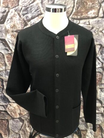 Ιερατική ζακέτα ανδρική λαιμόκοψη