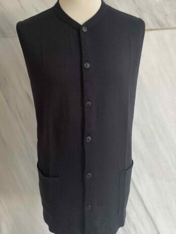 Ιερατικό βαμβακερό μακρύ γιλέκο ανδρικό